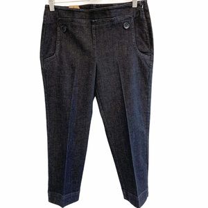 NWT Talbots Dark Wash Ankle Length Jeans